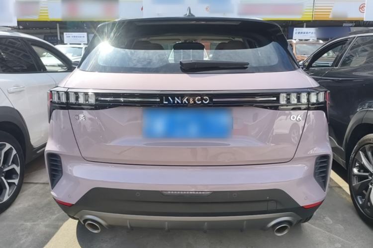 Used Lynk & Co 06 2021 1.5T Shero Pink Special Edition Rear