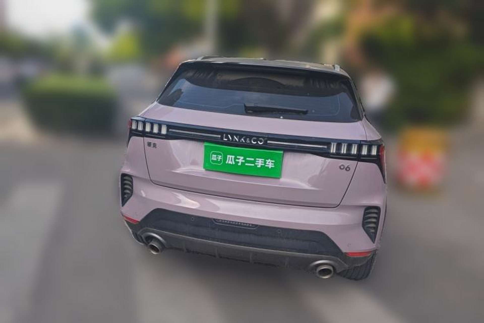 Used Lynk & Co 06 2021 1.5T Shero Pink Special Edition Rear