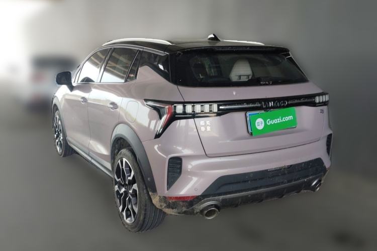 Used Lynk & Co 06 2021 1.5T Shero Pink Special Edition Rear Left 45 Deg