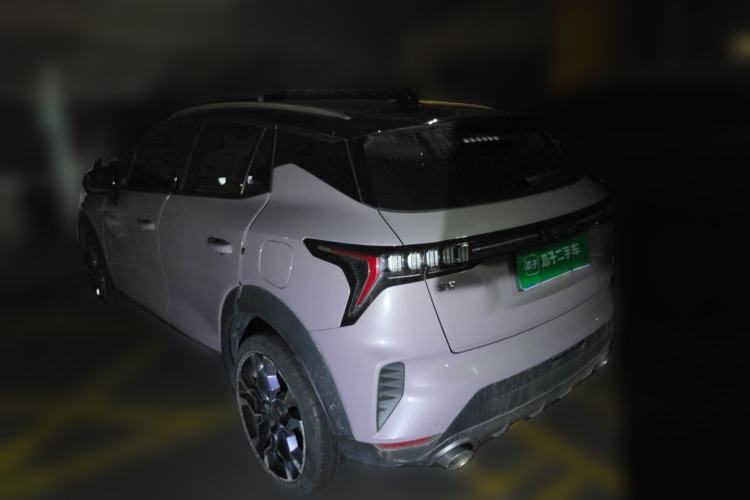 Used Lynk & Co 06 2021 1.5T Shero Pink Special Edition Rear Left 45 Deg