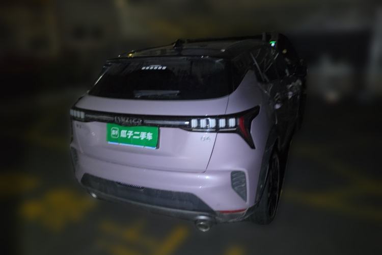 Used Lynk & Co 06 2021 1.5T Shero Pink Special Edition Rear Right 45 Deg