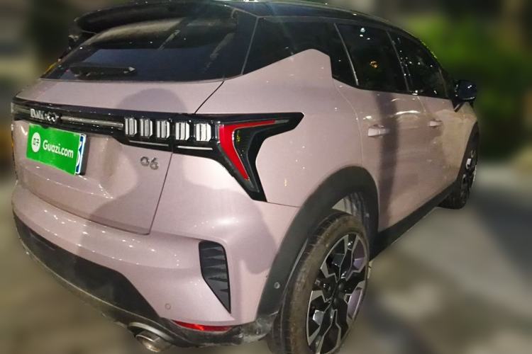 Used Lynk & Co 06 2021 1.5T Shero Pink Special Edition Rear Right 45 Deg