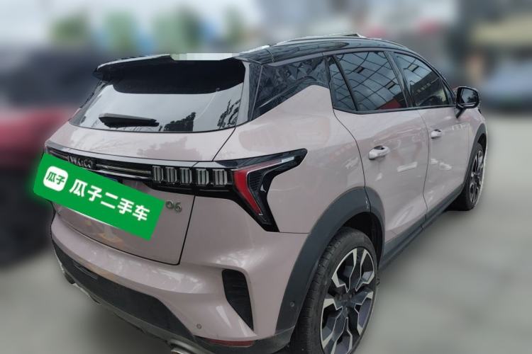 Used Lynk & Co 06 2021 1.5T Shero Pink Special Edition Rear Right 45 Deg