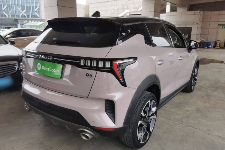 Used Lynk & Co 06 2021 1.5T Shero Pink Special Edition Rear Right 45 Deg