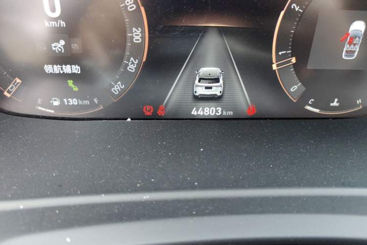 Used Lynk & Co 06 2023 Remix 1.5T Hero Odometer Close Up