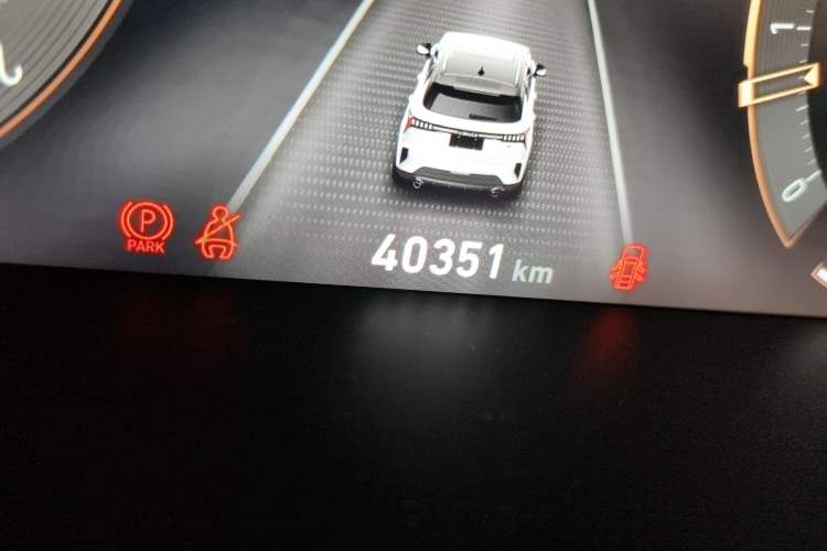 Used Lynk & Co 06 2023 Remix 1.5T Shero Odometer Close Up
