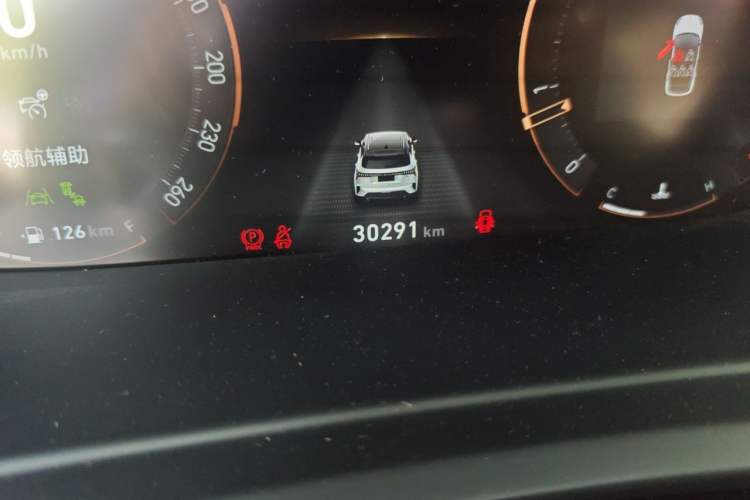 Used Lynk & Co 06 2023 Remix 1.5T Hero Odometer Close Up