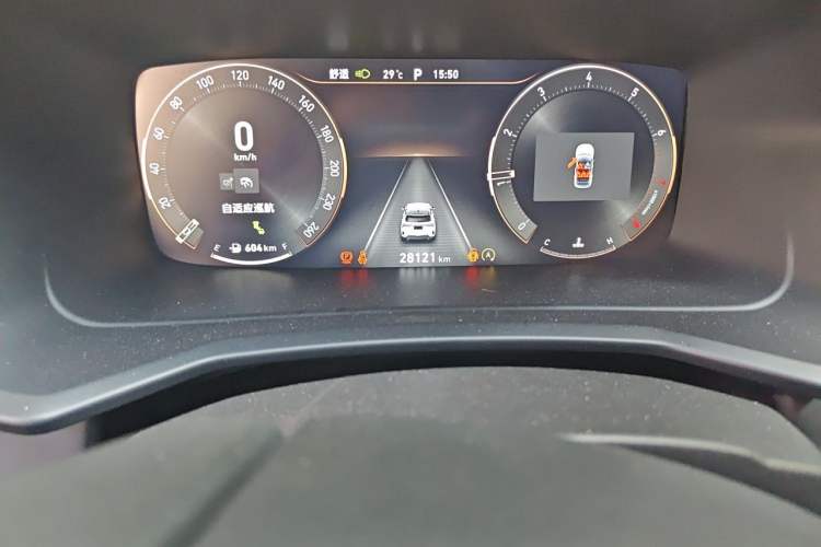 Used Lynk & Co 06 2023 Remix 1.5T Hero Odometer Close Up