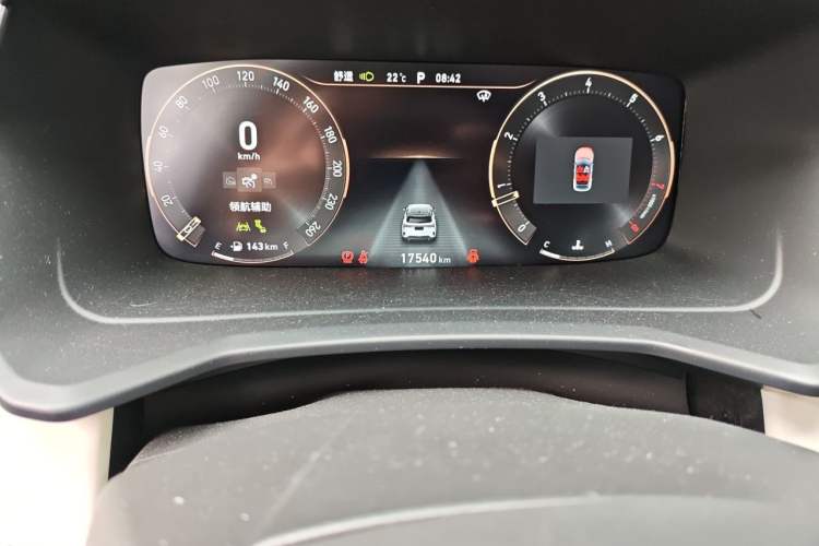 Used Lynk & Co 06 2023 Remix 1.5T Shero Odometer Close Up
