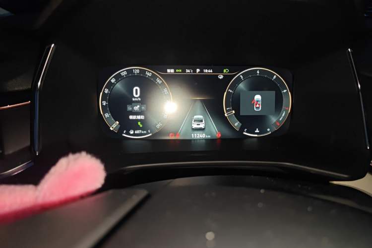 Used Lynk & Co 06 2023 Remix 1.5T Shero Odometer Close Up