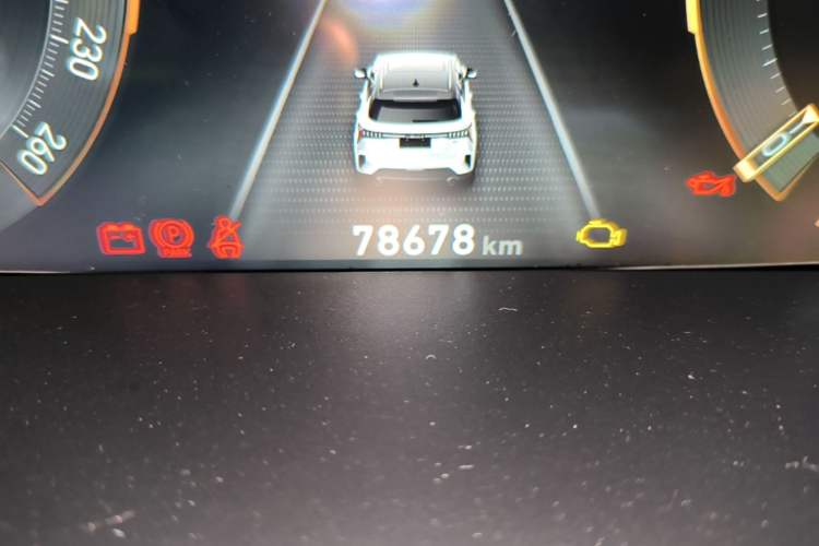 Used Lynk & Co 06 2023 Remix 1.5T JinPro Odometer Close Up