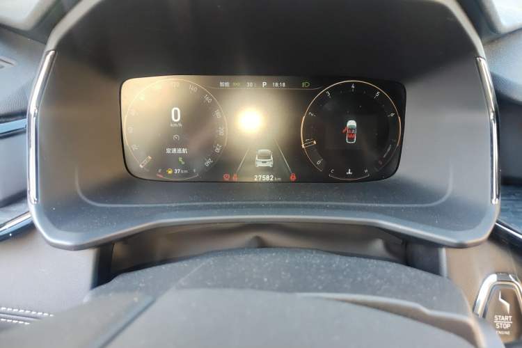 Used Lynk & Co 06 2023 Remix 1.5T JinPro Odometer Close Up