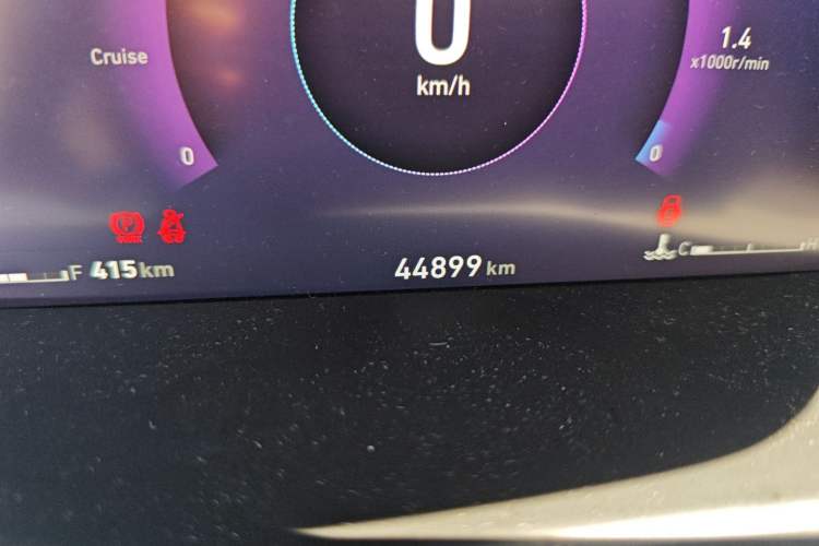 Used Lynk & Co 06 2023 Remix 1.5T JinPro Odometer Close Up