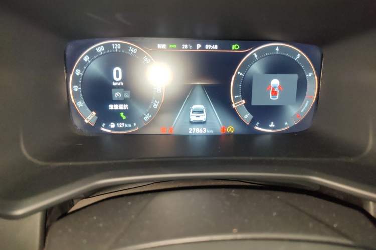 Used Lynk & Co 06 2023 Remix 1.5T JinPro Odometer Close Up