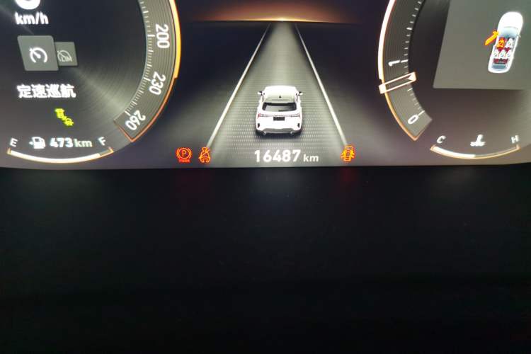Used Lynk & Co 06 2023 Remix 1.5T JinPro Odometer Close Up