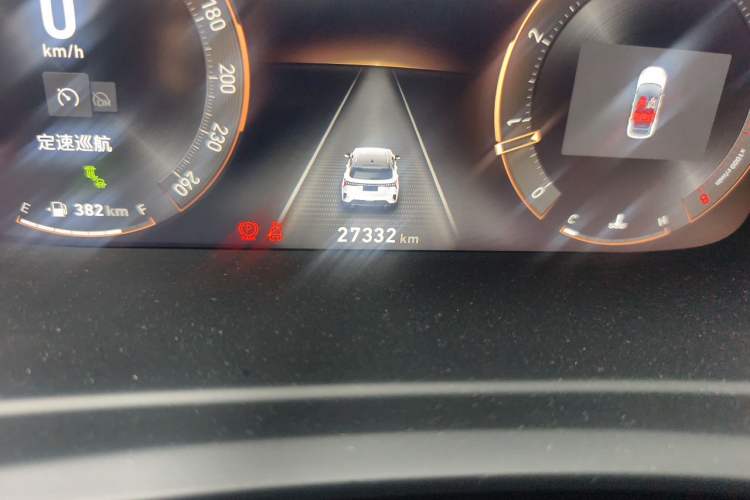 Used Lynk & Co 06 2023 Remix 1.5T JinPro Odometer Close Up