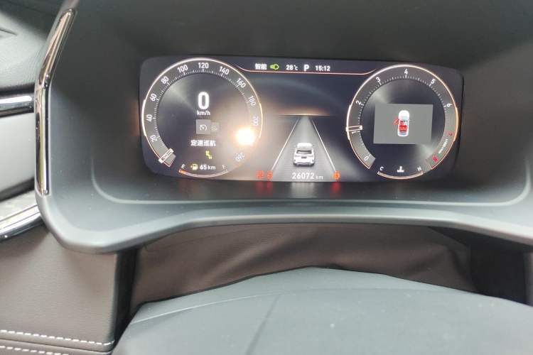 Used Lynk & Co 06 2023 Remix 1.5T JinPro Odometer Close Up
