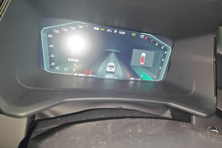 Used Lynk & Co 06 2023 Remix 1.5T JinPro Odometer Close Up