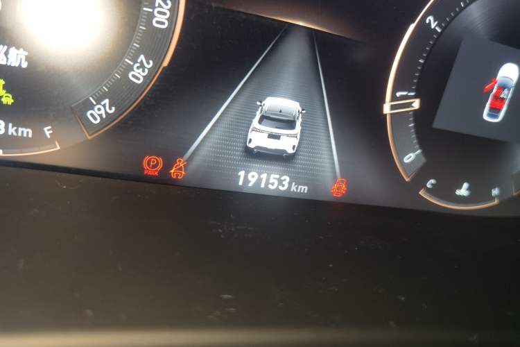 Used Lynk & Co 06 2023 Remix 1.5T JinPro Odometer Close Up