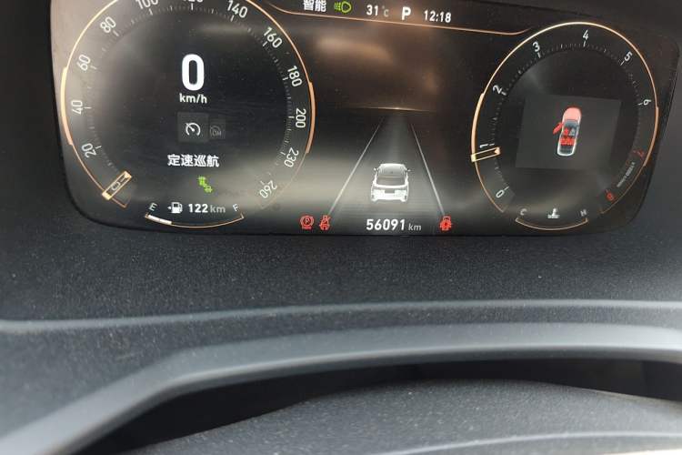 Used Lynk & Co 06 2023 Remix 1.5T JinPro Odometer Close Up