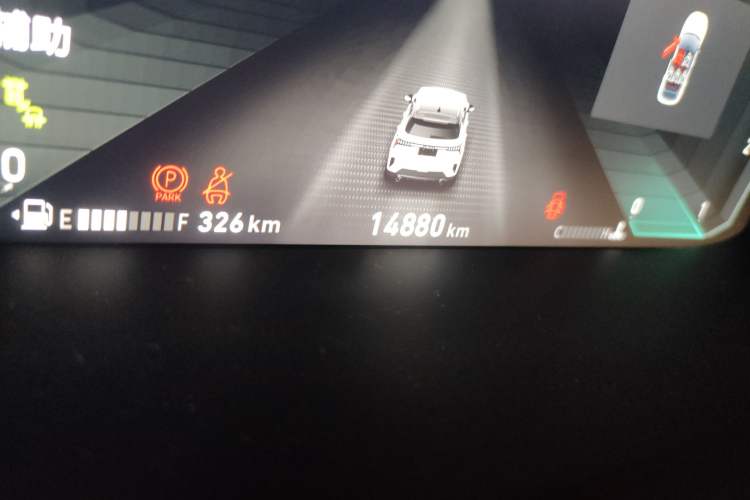 Used Lynk & Co 06 2023 Remix 1.5T Hero Odometer Close Up