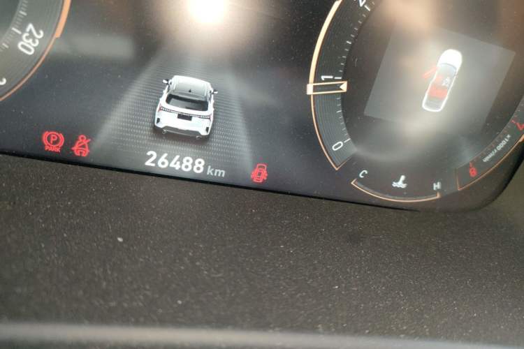 Used Lynk & Co 06 2023 Remix 1.5T Hero Odometer Close Up