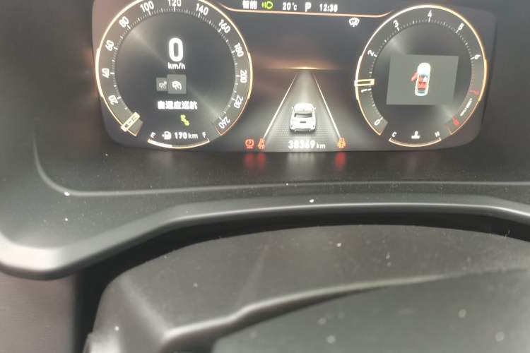 Used Lynk & Co 06 2023 Remix 1.5T Hero Odometer Close Up