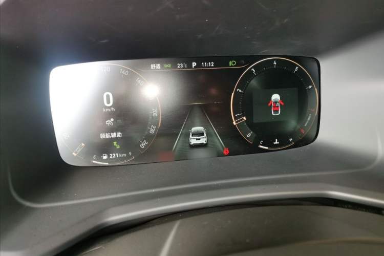 Used Lynk & Co 06 2023 Remix 1.5T Hero Odometer Close Up