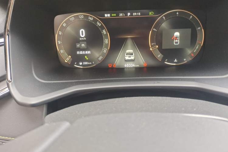 Used Lynk & Co 06 2023 Remix 1.5T Hero Odometer Close Up