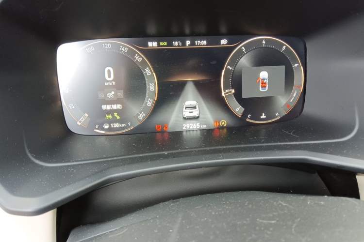 Used Lynk & Co 06 2023 Remix 1.5T Shero Odometer Close Up