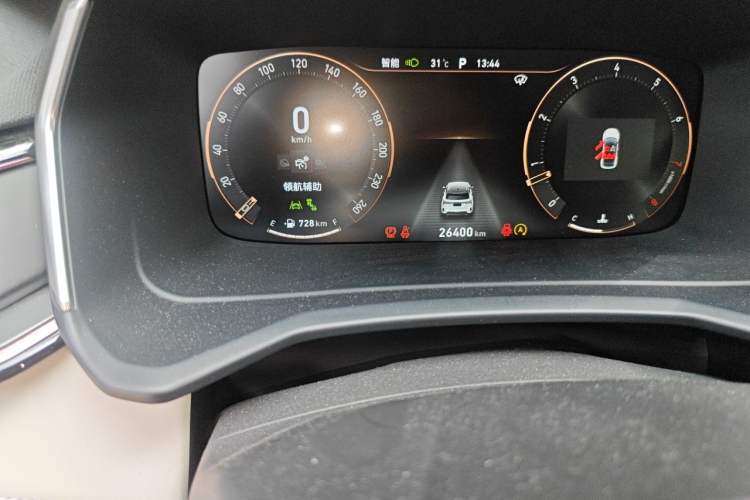 Used Lynk & Co 06 2023 Remix 1.5T Shero Odometer Close Up