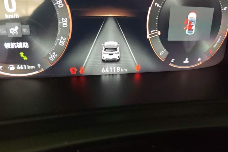 Used Lynk & Co 06 2023 Remix 1.5T Shero Odometer Close Up