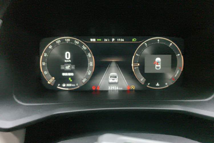 Used Lynk & Co 06 2023 Remix 1.5T Shero Odometer Close Up