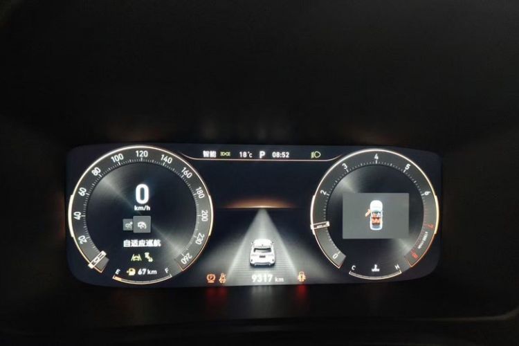 Used Lynk & Co 06 2023 Remix 1.5T Shero Odometer Close Up