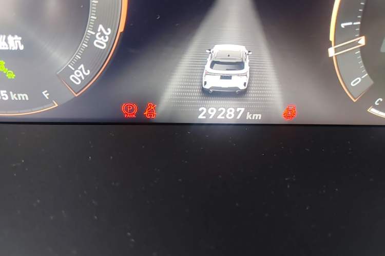 Used Lynk & Co 06 2023 Remix 1.5T Shero Odometer Close Up