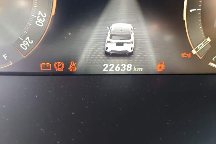 Used Lynk & Co 06 2023 Remix 1.5T JinPro Odometer Close Up