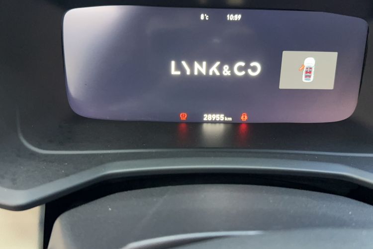 Used Lynk & Co 06 2023 Remix 1.5T Shero Odometer Close Up