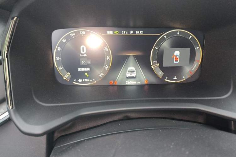 Used Lynk & Co 06 2023 Remix 1.5T JinPro Odometer Close Up