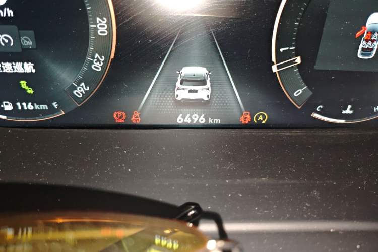Used Lynk & Co 06 2023 Remix 1.5T JinPro Odometer Close Up