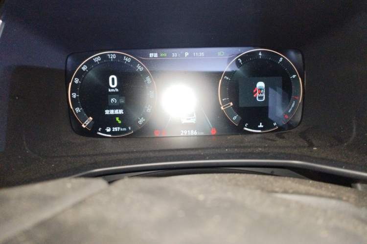 Used Lynk & Co 06 2023 Remix 1.5T JinPro Odometer Close Up