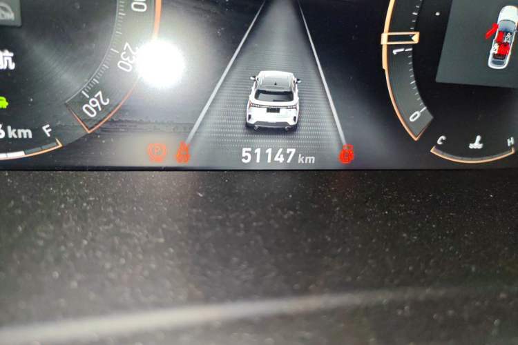 Used Lynk & Co 06 2023 Remix 1.5T JinPro Odometer Close Up