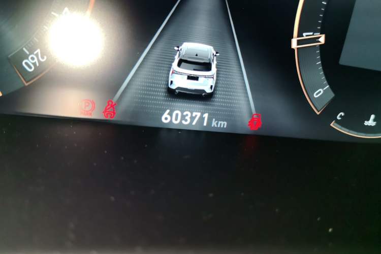 Used Lynk & Co 06 2023 Remix 1.5T JinPro Odometer Close Up