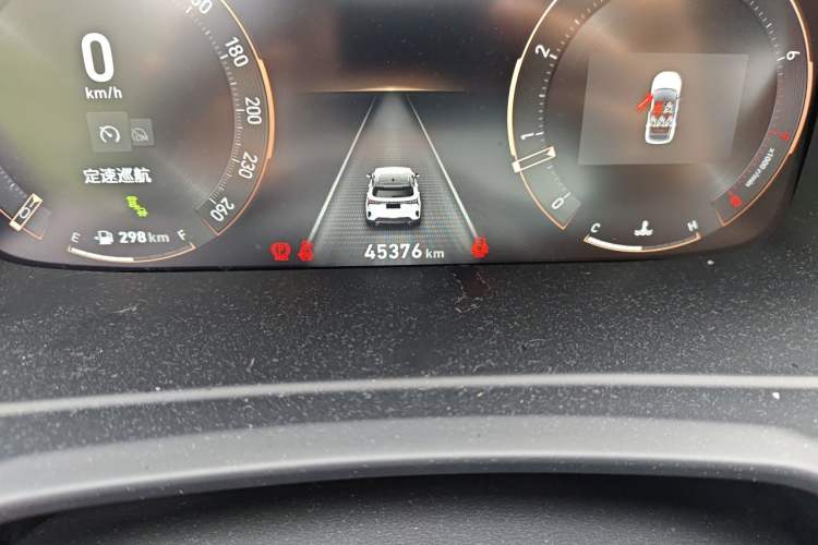 Used Lynk & Co 06 2023 Remix 1.5T JinPro Odometer Close Up