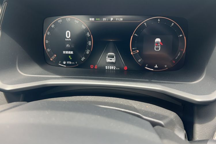 Used Lynk & Co 06 2023 Remix 1.5T JinPro Odometer Close Up