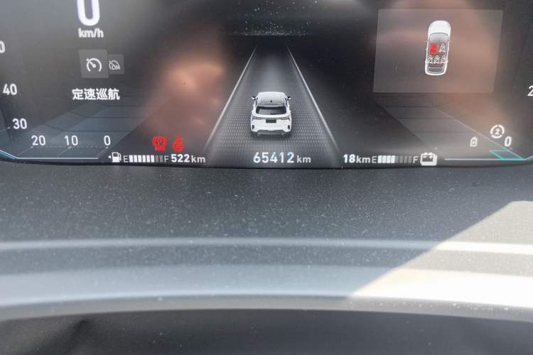 Used Lynk & Co 06 EM-P 2020 PHEV Plus Odometer Close Up