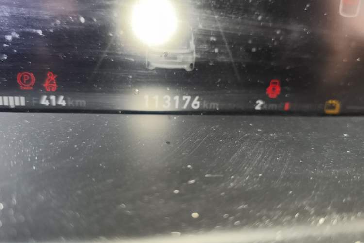 Used Lynk & Co 06 EM-P 2020 PHEV Plus Odometer Close Up