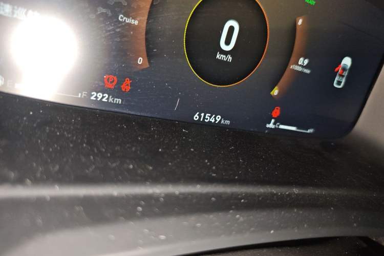 Used Lynk & Co 06 EM-P 2020 PHEV Plus Odometer Close Up