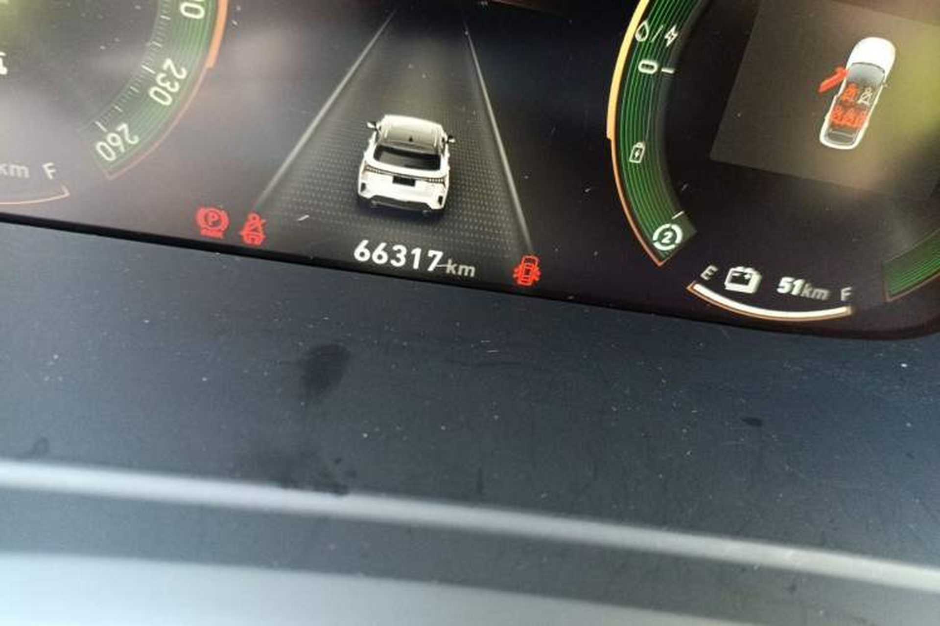 Used Lynk & Co 06 EM-P 2020 PHEV Plus Odometer Close Up