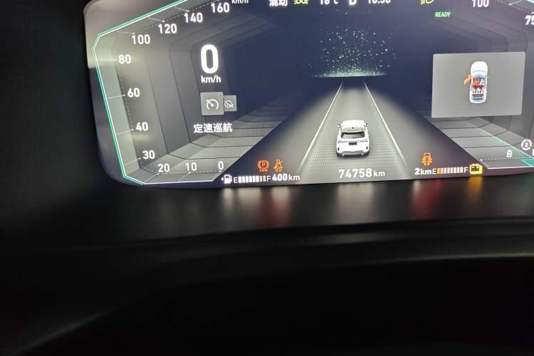 Used Lynk & Co 06 EM-P 2020 PHEV Plus Odometer Close Up