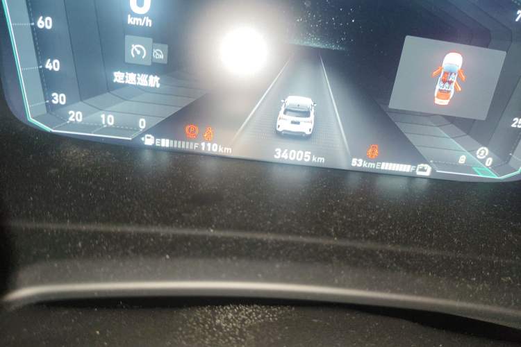 Used Lynk & Co 06 EM-P 2020 PHEV Plus Odometer Close Up